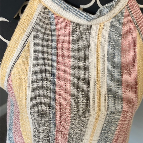 W5 Sleeveless Striped Top NWT - Picture 5 of 6